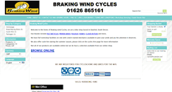 Desktop Screenshot of brakingwindcycles.co.uk